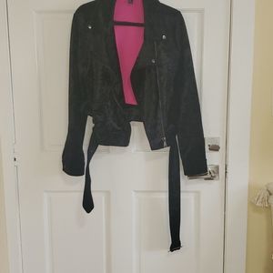 Belted jacket